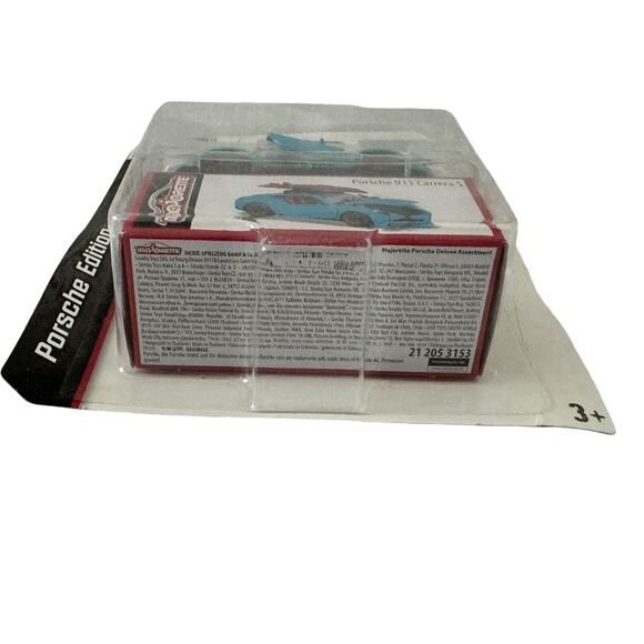 Porsche 911 Carrera S Blue Diecast Majorette Opening Doors/Hood Read Description - Picture 3 of 5